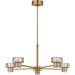 Myhouse Lighting Visual Comfort Studio - SCCHCCH10027EBSCPG - LED Chandelier - Holsted - Estate Brass