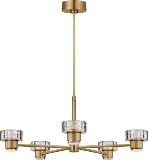 Myhouse Lighting Visual Comfort Studio - SCCHCCH10027EBSCPG - LED Chandelier - Holsted - Estate Brass