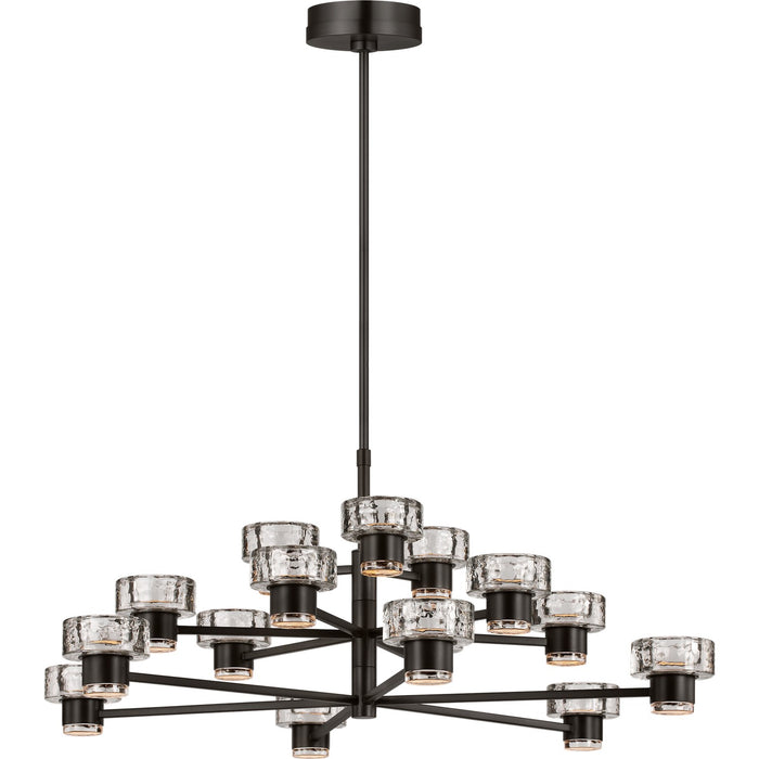Myhouse Lighting Visual Comfort Studio - SCCHCCH10127AICPG - LED Chandelier - Holsted - Aged Iron