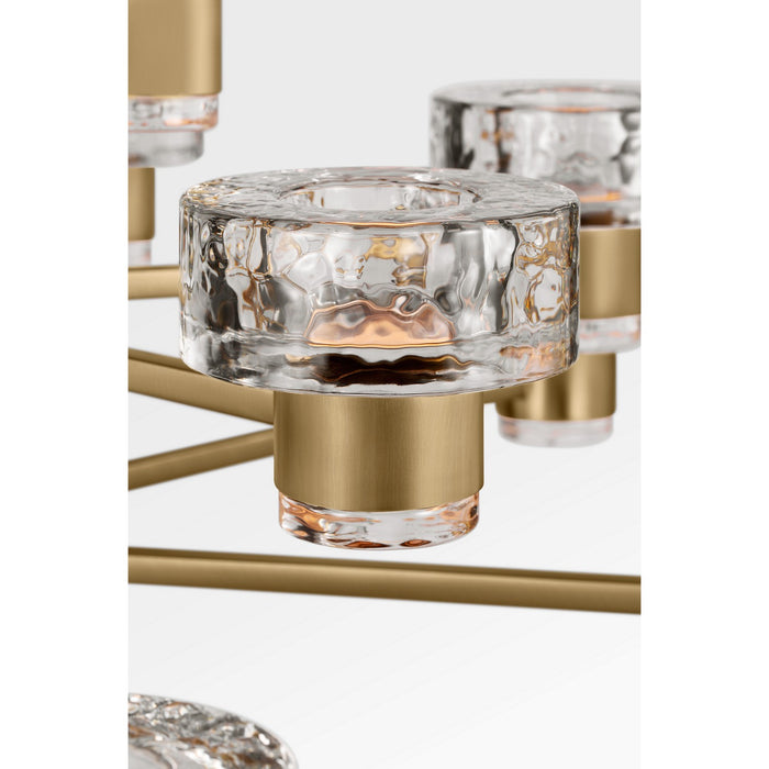 Myhouse Lighting Visual Comfort Studio - SCCHCCH10127EBSCPG - LED Chandelier - Holsted - Estate Brass