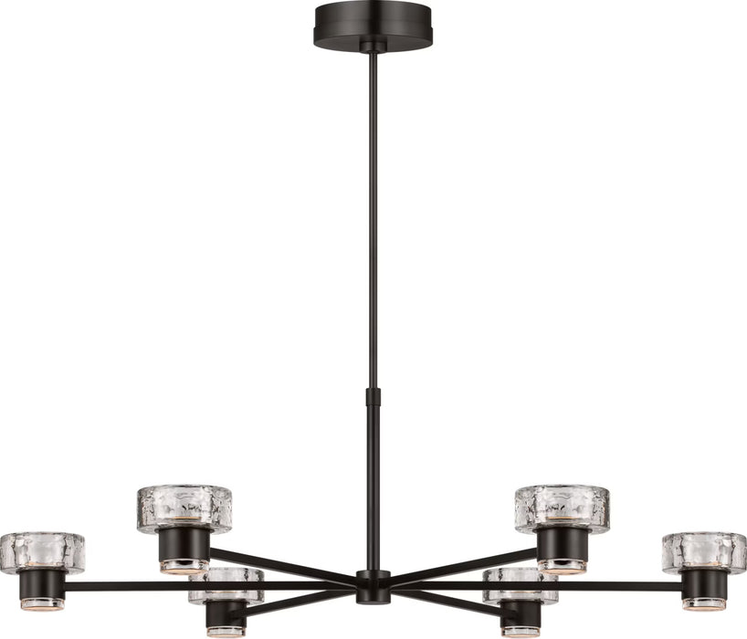 Myhouse Lighting Visual Comfort Studio - SCCHCCH10427AICPG - LED Chandelier - Holsted - Aged Iron