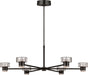 Myhouse Lighting Visual Comfort Studio - SCCHCCH10427AICPG - LED Chandelier - Holsted - Aged Iron