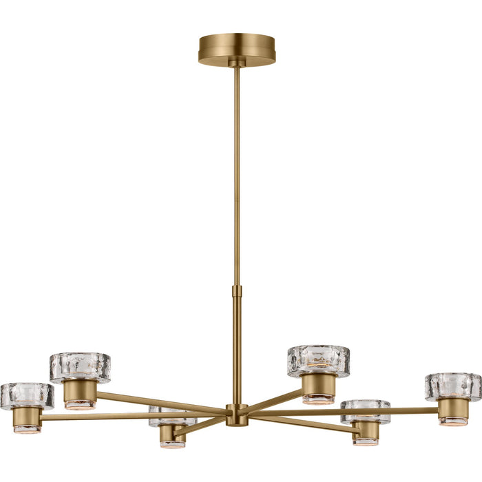Myhouse Lighting Visual Comfort Studio - SCCHCCH10427EBSCPG - LED Chandelier - Holsted - Estate Brass