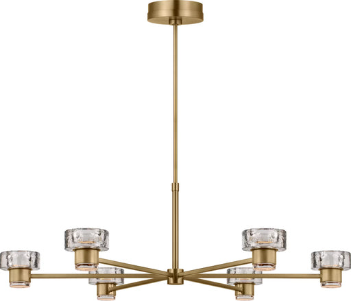 Myhouse Lighting Visual Comfort Studio - SCCHCCH10427EBSCPG - LED Chandelier - Holsted - Estate Brass