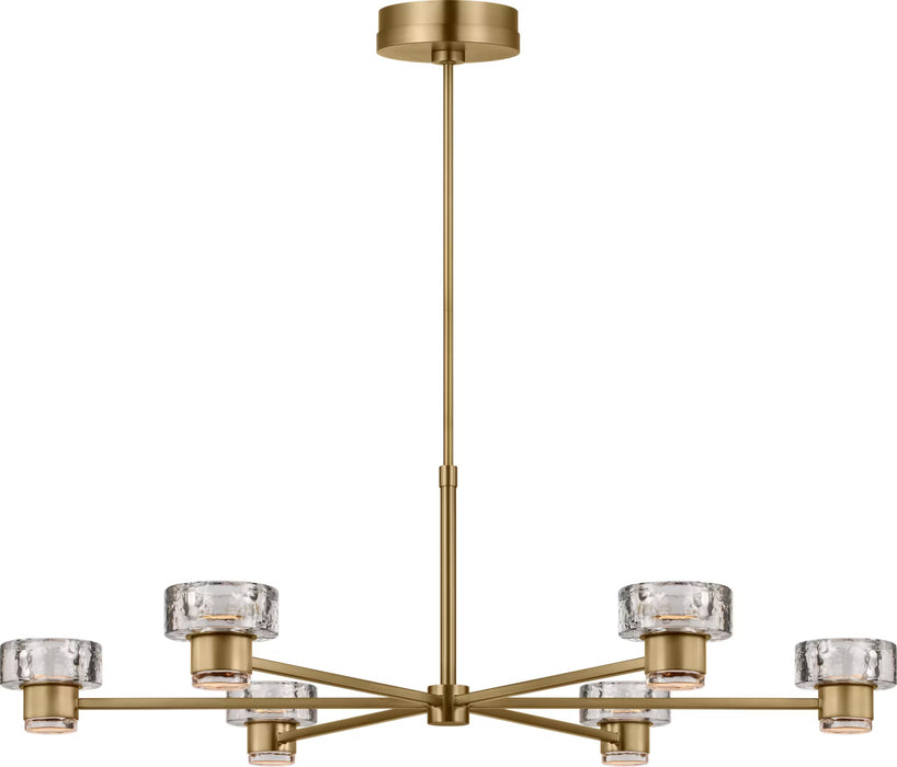 Myhouse Lighting Visual Comfort Studio - SCCHCCH10427EBSCPG - LED Chandelier - Holsted - Estate Brass