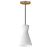 Myhouse Lighting Maxim - 11451SWNAB - One Light Pendant - Sinch - Natural Aged Brass