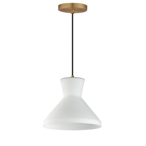 Myhouse Lighting Maxim - 11452SWNAB - One Light Pendant - Sinch - Natural Aged Brass