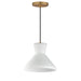 Myhouse Lighting Maxim - 11452SWNAB - One Light Pendant - Sinch - Natural Aged Brass