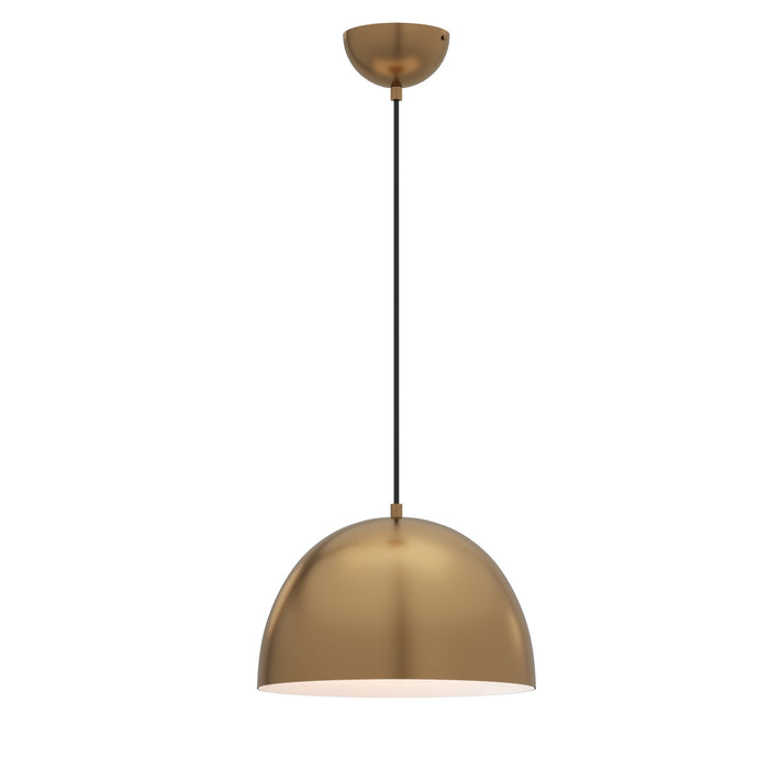 Myhouse Lighting Maxim - 11484NAB - One Light Pendant - Tova - Natural Aged Brass