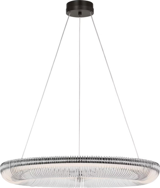 Myhouse Lighting Visual Comfort Studio - SCCHCCH11727AICA - LED Chandelier - Pierce - Aged Iron