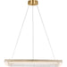 Myhouse Lighting Visual Comfort Studio - SCCHCCH11727BBSCA - LED Chandelier - Pierce - Burnished Brass
