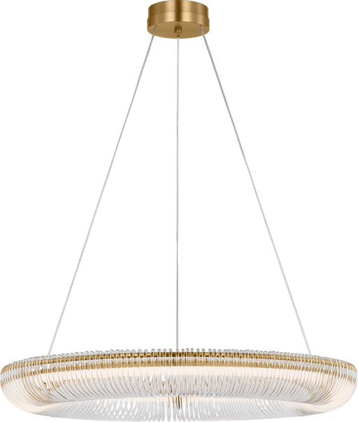 Myhouse Lighting Visual Comfort Studio - SCCHCCH11727BBSCA - LED Chandelier - Pierce - Burnished Brass
