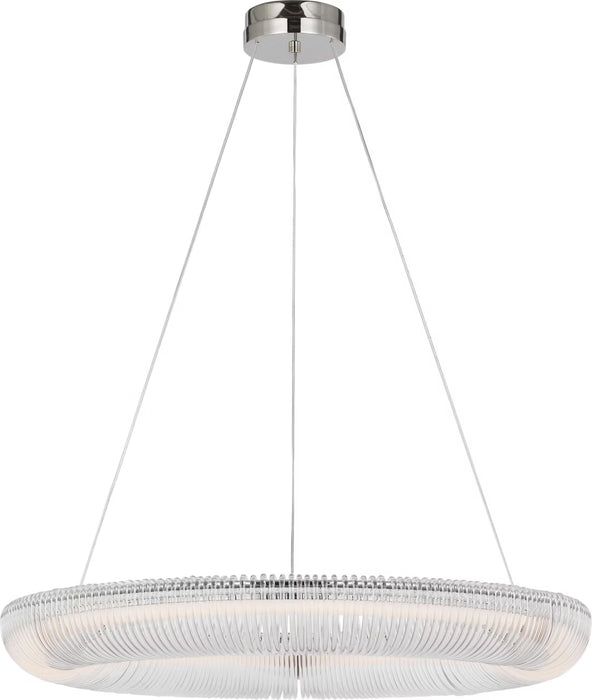 Myhouse Lighting Visual Comfort Studio - SCCHCCH11727PNCA - LED Chandelier - Pierce - Polished Nickel