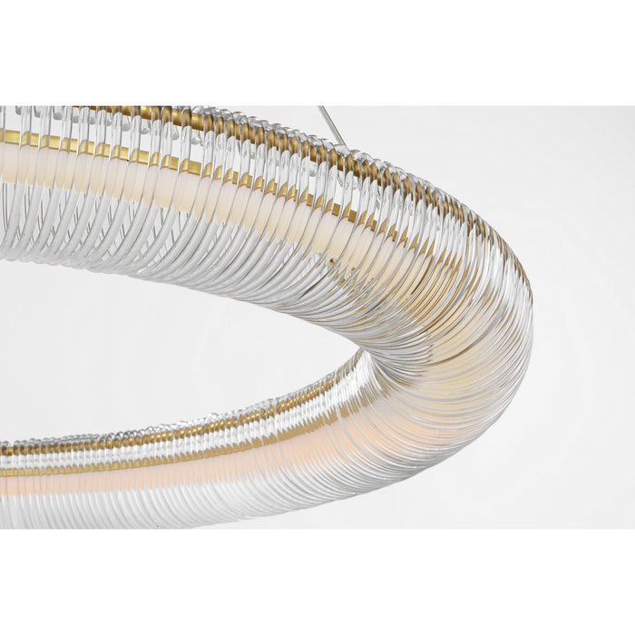 Myhouse Lighting Visual Comfort Studio - SCCHCCH11827BBSCA - LED Chandelier - Pierce - Burnished Brass