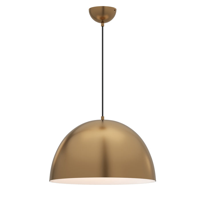 Myhouse Lighting Maxim - 11486NAB - One Light Pendant - Tova - Natural Aged Brass