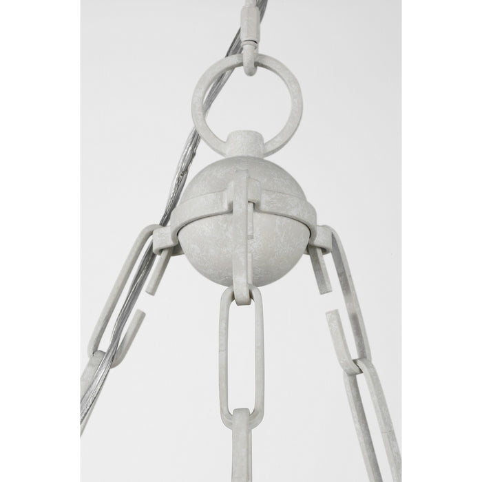 Myhouse Lighting Visual Comfort Studio - SCCHCCH119APL - Six Light Chandelier - Brighton - Aged Pewter