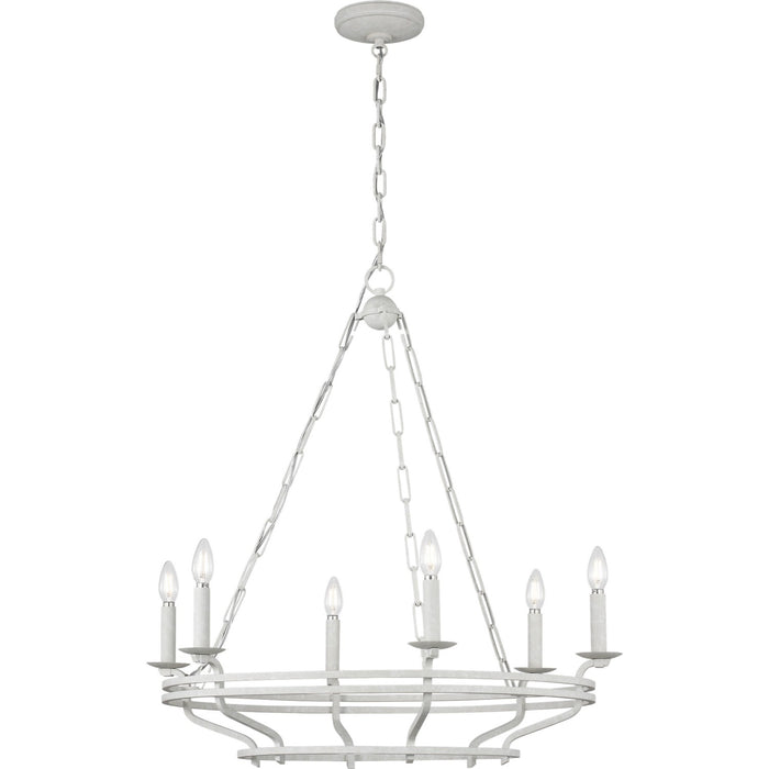 Myhouse Lighting Visual Comfort Studio - SCCHCCH119APL - Six Light Chandelier - Brighton - Aged Pewter