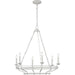 Myhouse Lighting Visual Comfort Studio - SCCHCCH119APL - Six Light Chandelier - Brighton - Aged Pewter