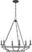 Myhouse Lighting Visual Comfort Studio - SCCHCCH119ITR - Six Light Chandelier - Brighton - Italian Rust