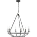 Myhouse Lighting Visual Comfort Studio - SCCHCCH119ITR - Six Light Chandelier - Brighton - Italian Rust