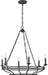 Myhouse Lighting Visual Comfort Studio - SCCHCCH119ITR - Six Light Chandelier - Brighton - Italian Rust