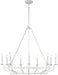 Myhouse Lighting Visual Comfort Studio - SCCHCCH120APL - Nine Light Chandelier - Brighton - Aged Pewter