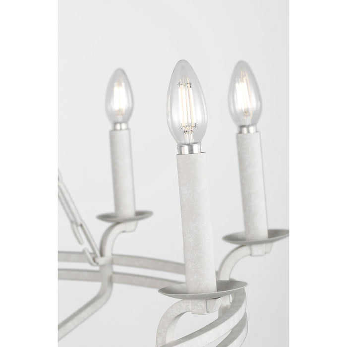 Myhouse Lighting Visual Comfort Studio - SCCHCCH120APL - Nine Light Chandelier - Brighton - Aged Pewter