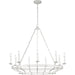 Myhouse Lighting Visual Comfort Studio - SCCHCCH120APL - Nine Light Chandelier - Brighton - Aged Pewter