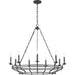 Myhouse Lighting Visual Comfort Studio - SCCHCCH120ITR - Nine Light Chandelier - Brighton - Italian Rust