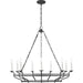 Myhouse Lighting Visual Comfort Studio - SCCHCCH120ITR - Nine Light Chandelier - Brighton - Italian Rust