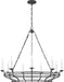 Myhouse Lighting Visual Comfort Studio - SCCHCCH120ITR - Nine Light Chandelier - Brighton - Italian Rust
