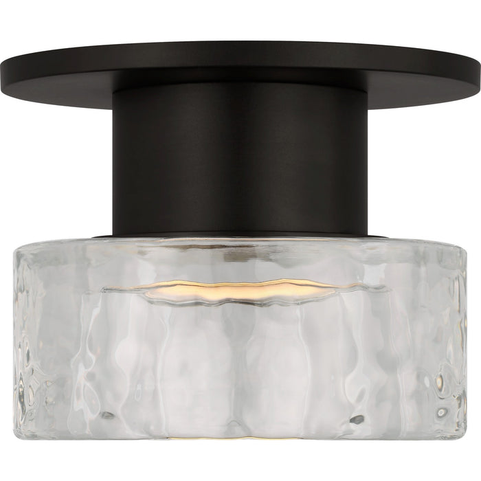 Myhouse Lighting Visual Comfort Studio - SCCHCFM10527AICPG - LED Flush Mount - Holsted - Aged Iron