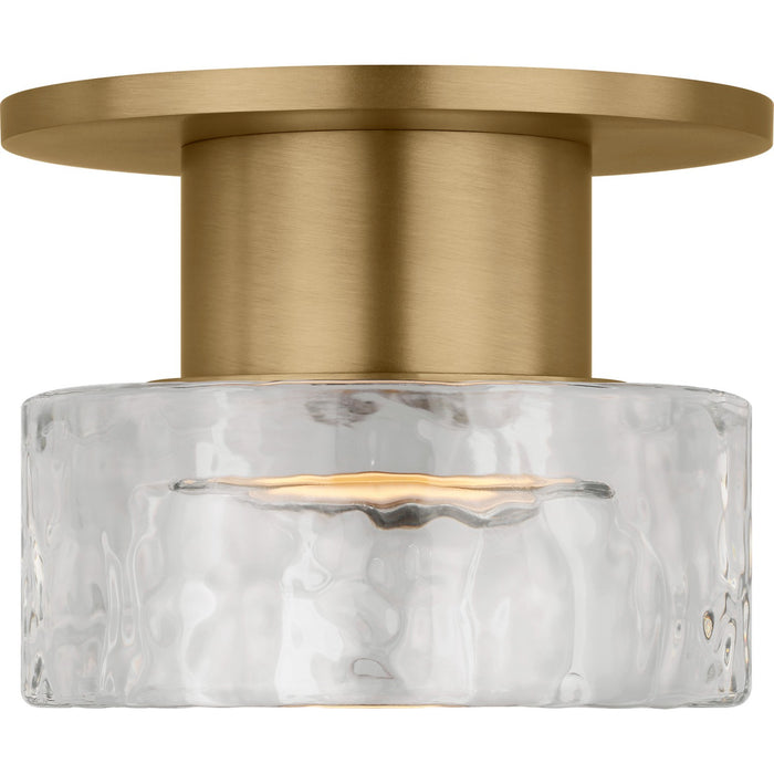 Myhouse Lighting Visual Comfort Studio - SCCHCFM10527EBSCPG - LED Flush Mount - Holsted - Estate Brass