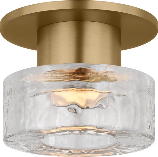 Myhouse Lighting Visual Comfort Studio - SCCHCFM10527EBSCPG - LED Flush Mount - Holsted - Estate Brass