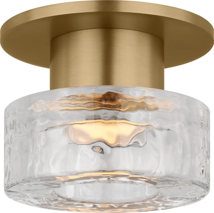Myhouse Lighting Visual Comfort Studio - SCCHCFM10527EBSCPG - LED Flush Mount - Holsted - Estate Brass