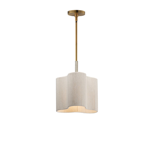 Myhouse Lighting Maxim - 12831OFNAB - One Light Pendant - Corsica - Natural Aged Brass