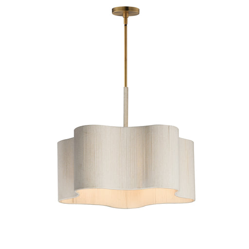 Myhouse Lighting Maxim - 12835OFNAB - Five Light Pendant - Corsica - Natural Aged Brass