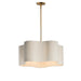 Myhouse Lighting Maxim - 12835OFNAB - Five Light Pendant - Corsica - Natural Aged Brass