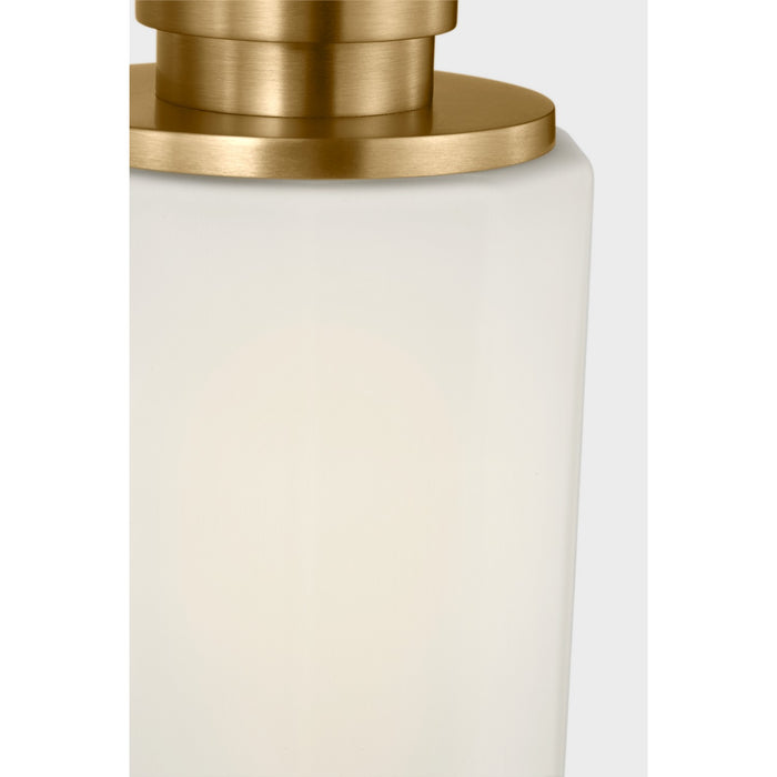 Myhouse Lighting Visual Comfort Studio - SCCHCFM106EBSOEG - One Light Flush Mount - Fairfax - Estate Brass