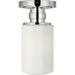 Myhouse Lighting Visual Comfort Studio - SCCHCFM106PNOEG - One Light Flush Mount - Fairfax - Polished Nickel