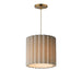 Myhouse Lighting Maxim - 12841OFNAB - One Light Pendant - Penelope - Natural Aged Brass