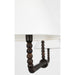 Myhouse Lighting Visual Comfort Studio - SCCHCLS114AIBAWWL - Two Light Linear Chandelier - Fiona - Aged Iron