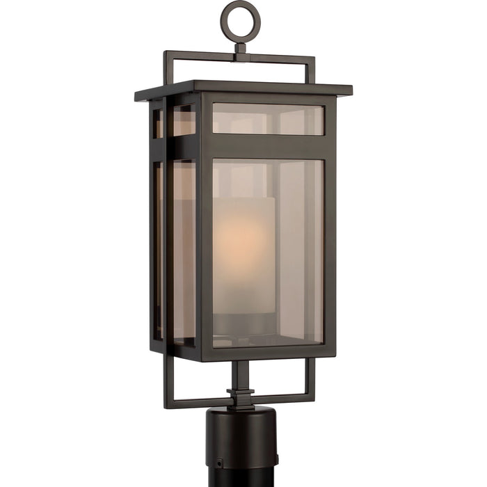 Myhouse Lighting Visual Comfort Studio - SCCHCOPM121TRFWSG - One Light Post Lantern - Fairhaven - Truffle