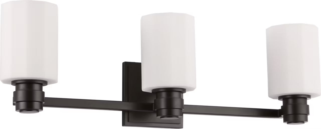 Myhouse Lighting Visual Comfort Studio - SCCHCVN111AIOEG - Three Light Vanity - Fairfax - Aged Iron