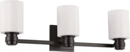 Myhouse Lighting Visual Comfort Studio - SCCHCVN111AIOEG - Three Light Vanity - Fairfax - Aged Iron