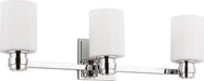 Myhouse Lighting Visual Comfort Studio - SCCHCVN111PNOEG - Three Light Vanity - Fairfax - Polished Nickel