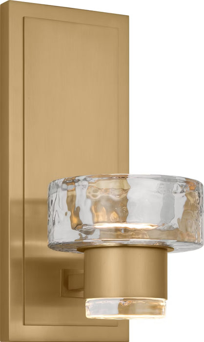 Myhouse Lighting Visual Comfort Studio - SCCHCWS10227EBSCPG - LED Wall Sconce - Holsted - Estate Brass