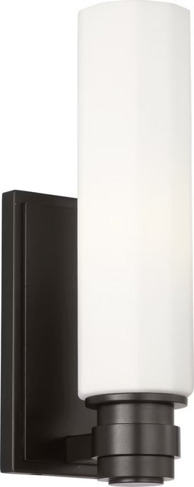 Myhouse Lighting Visual Comfort Studio - SCCHCWS109AIOEG - One Light Wall Sconce - Fairfax - Aged Iron