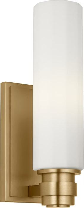 Myhouse Lighting Visual Comfort Studio - SCCHCWS109EBSOEG - One Light Wall Sconce - Fairfax - Estate Brass