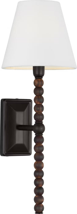 Myhouse Lighting Visual Comfort Studio - SCCHCWS115AIBAWWL - One Light Wall Sconce - Fiona - Aged Iron
